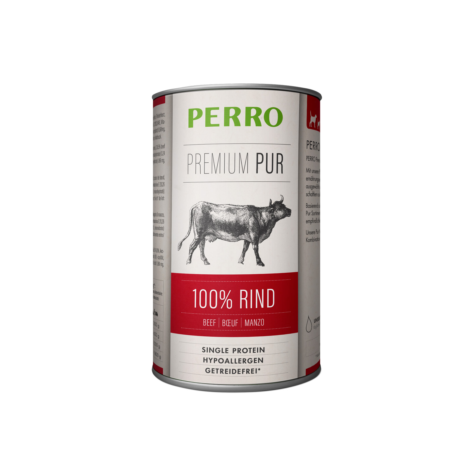 PERRO Premium Pur Rind 410 g